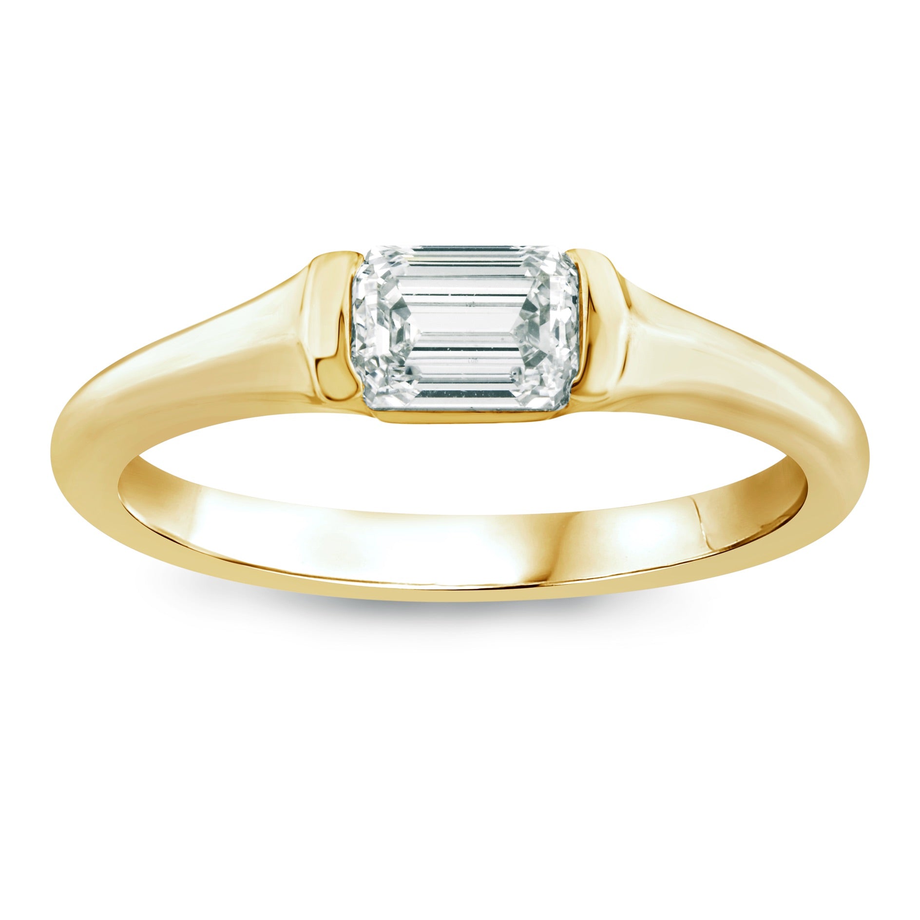 RECTANGLE SOLITAIRE RING