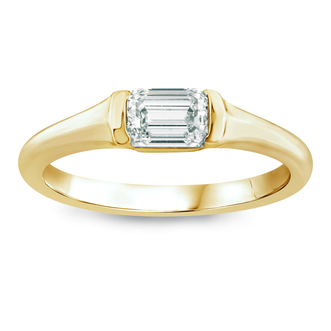 RECTANGLE SOLITAIRE RING