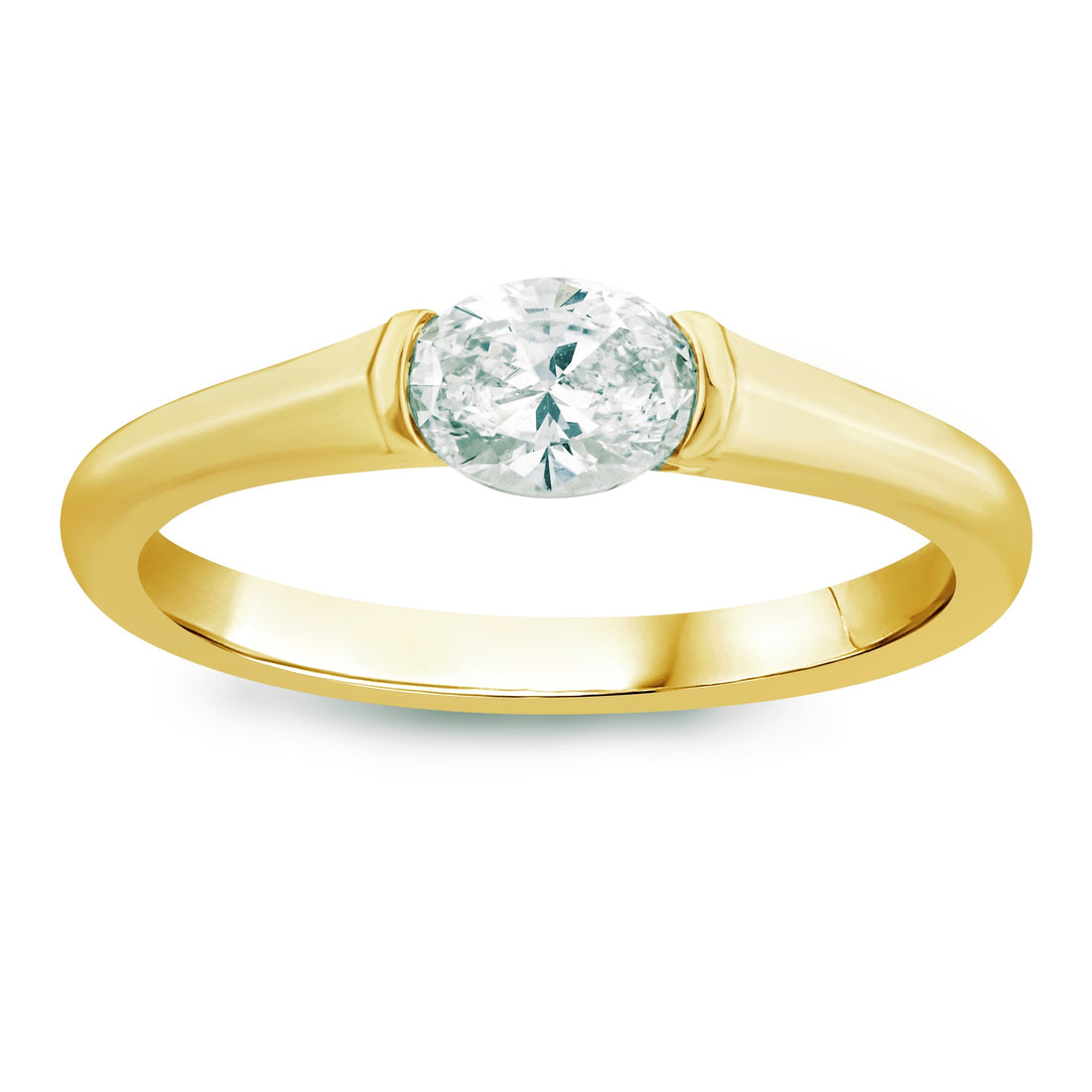 CERCLE SOLITAIRE RING