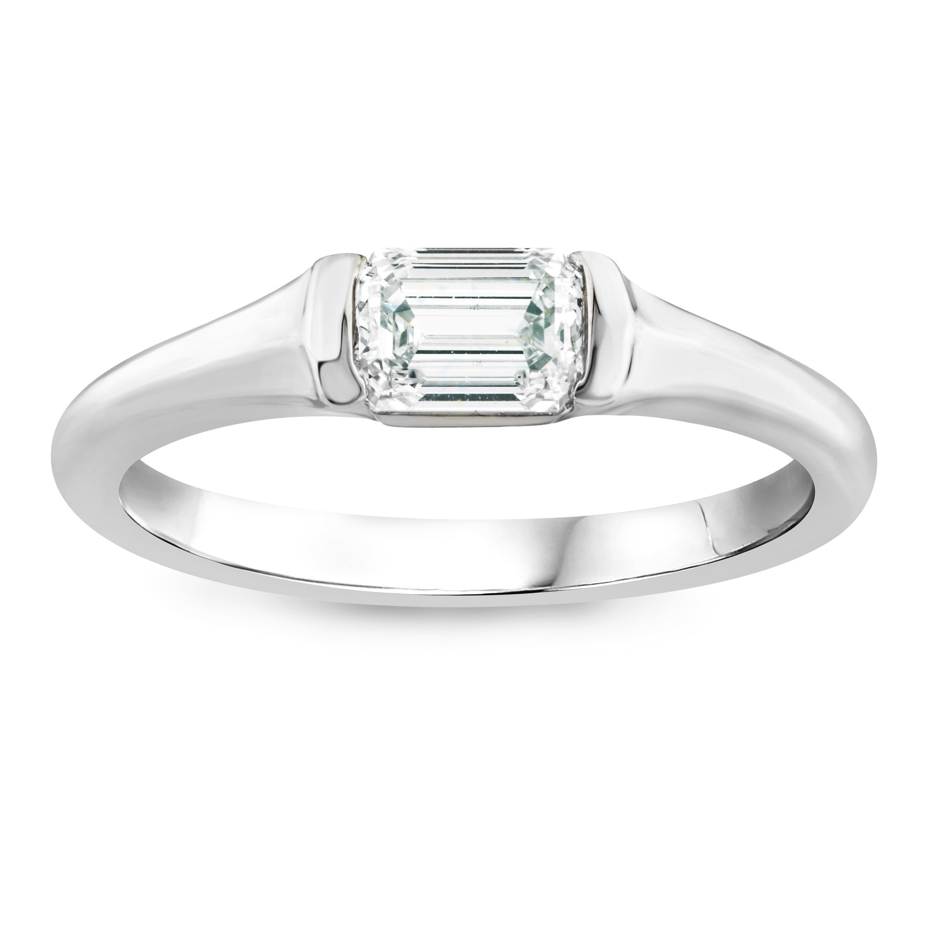 RECTANGLE SOLITAIRE RING