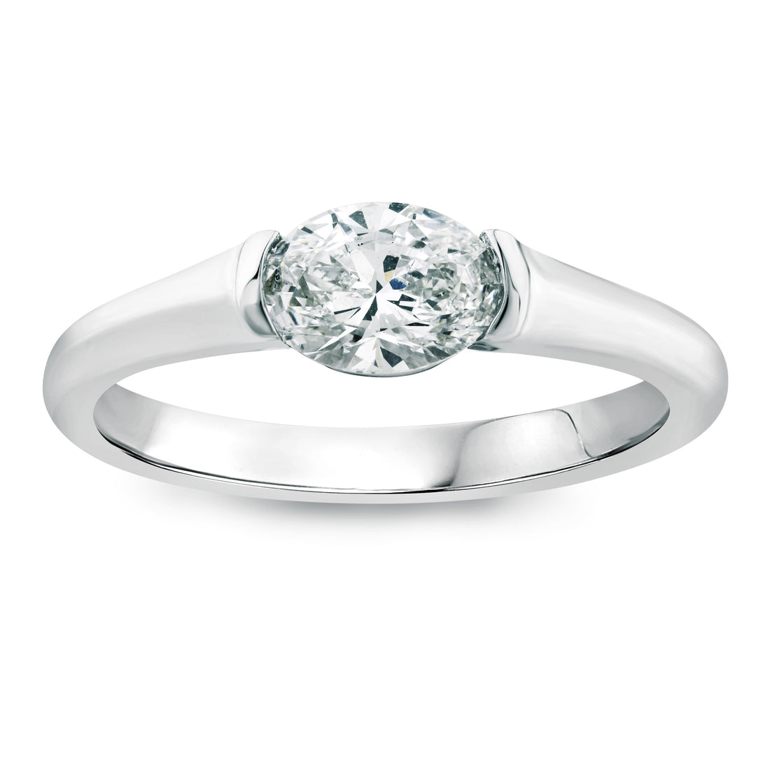 CERCLE SOLITAIRE RING