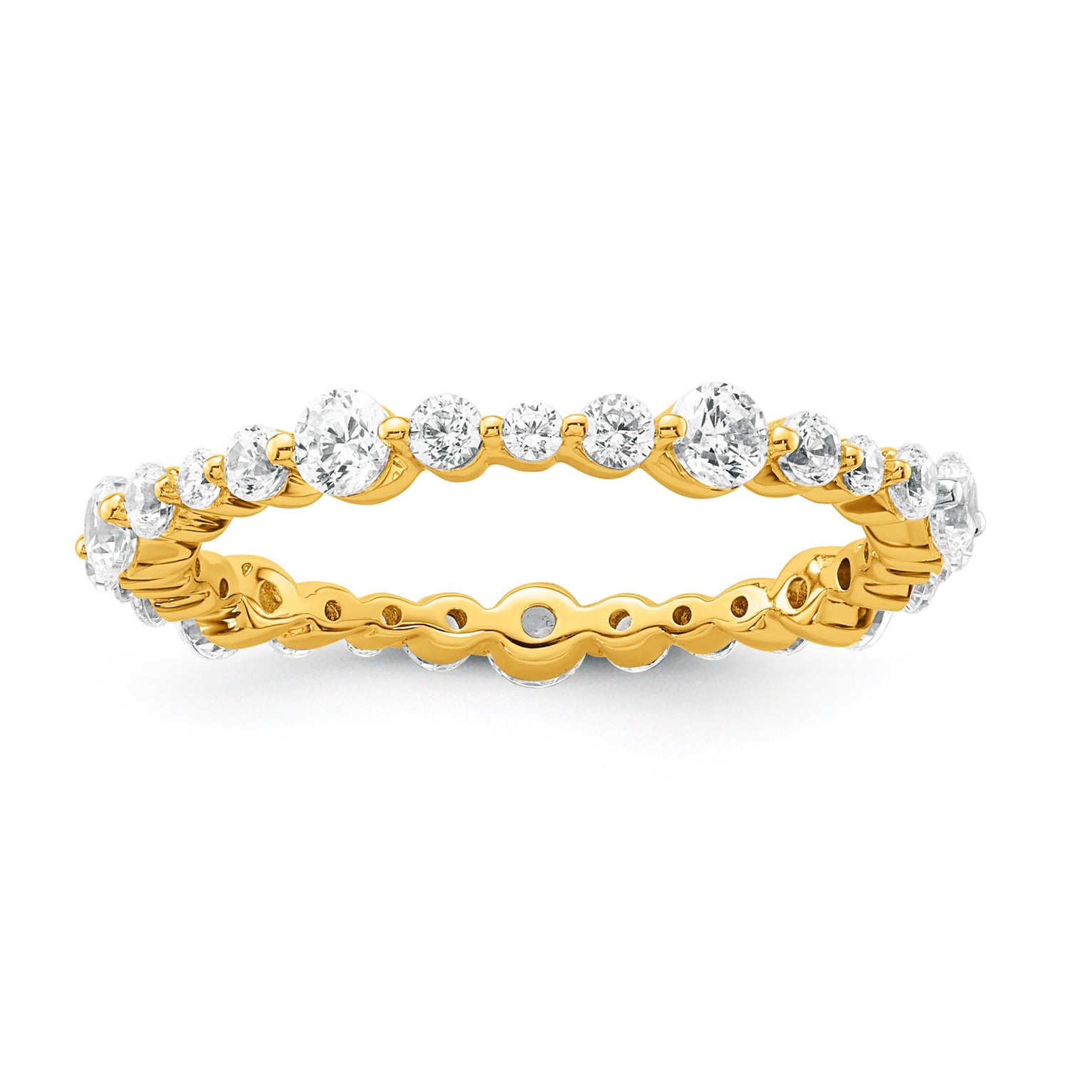 ASYMMETRISK ETERNITY RING