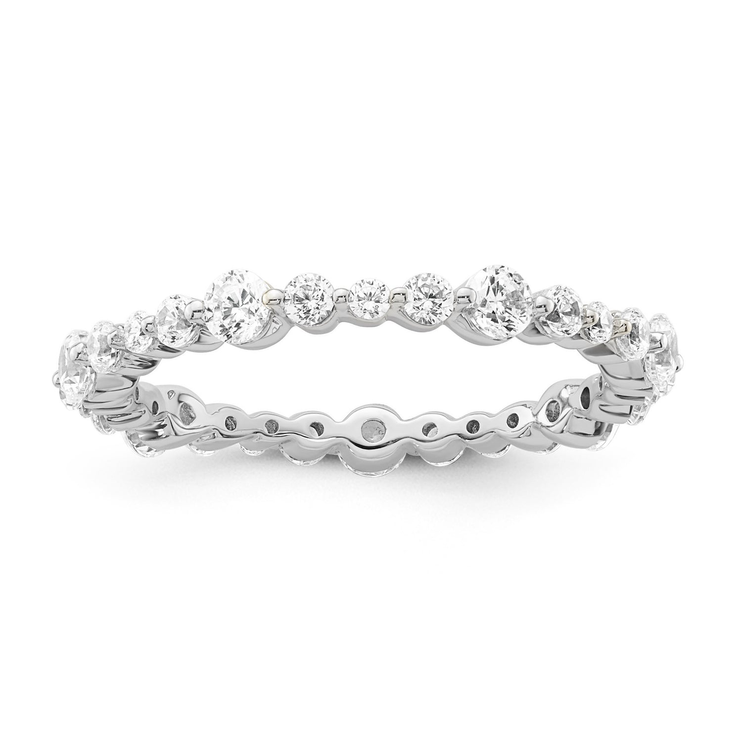 ASYMMETRISK ETERNITY RING