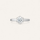 CACHÉ SOLITAIRERING I 14K HVIDGULD MED DIAMANT (1.03 CT), STR. 54