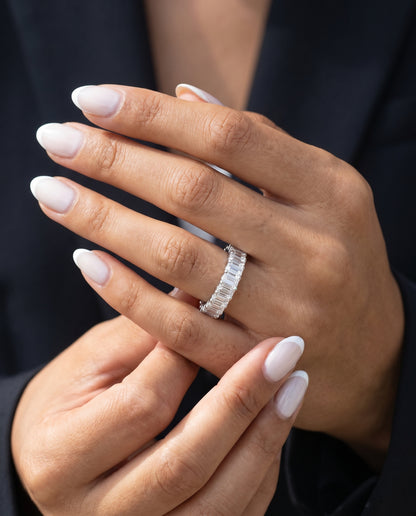 RECTANGLE ETERNITY RING