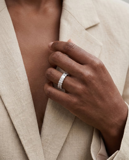 RECTANGLE ETERNITY RING