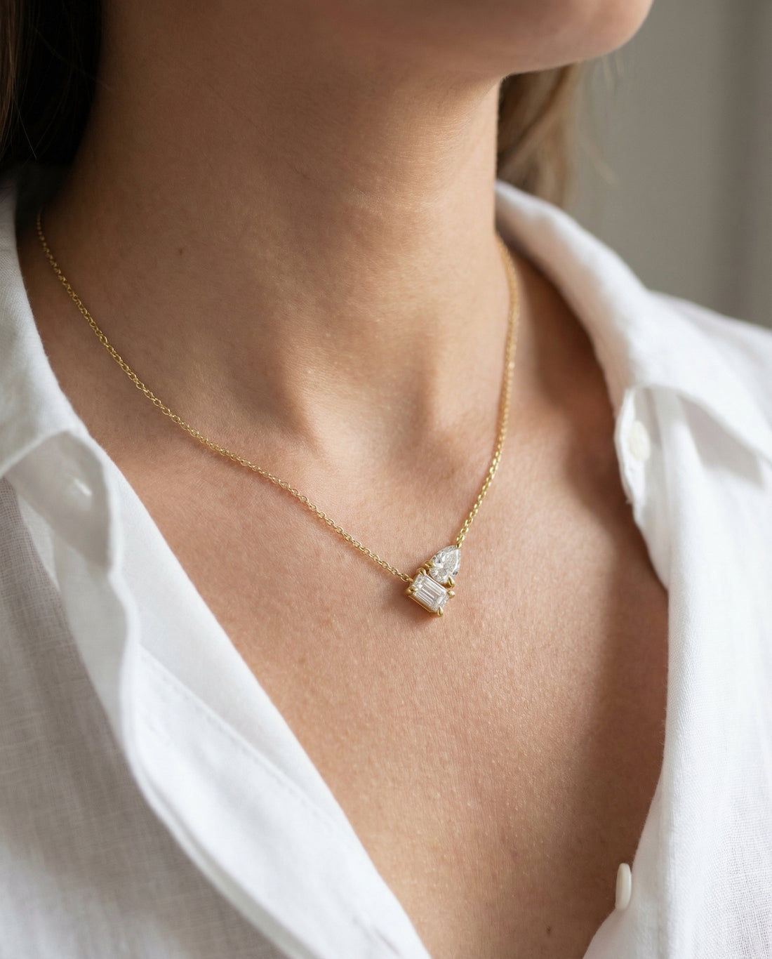 DEUX PIERRE HALSKÆDE